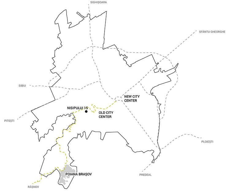 Daria Residence Brasov Map